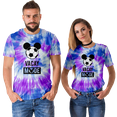 thumbnail image 1 of Mickey Minnie Women Shirt Vivid Full Size Tops for Girls Youth Christmas, 1 of 9