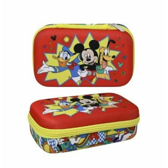 Mickey Donald and Pluto Molded EVA Pencil Case