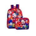 thumbnail image 1 of Mickey Mouse 16" Backpack W/Detachable Lunch Box, 1 of 4