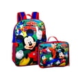 thumbnail image 1 of Mickey Mouse 16" Backpack W/Detachable Lunch Box, 1 of 2