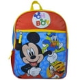 thumbnail image 1 of Mickey Mouse 16" Backpack With 3D Lunch Bag Set, 1 of 1