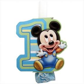 Mickey Mouse 1st Birthday Blowouts / Favors (8ct)