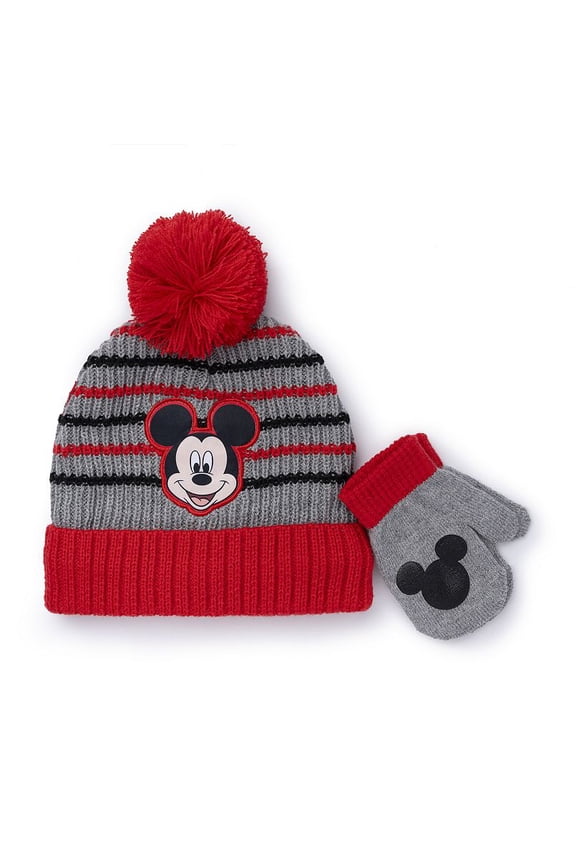 Mickey Mouse 2-pc. Hat & Mittens Set for kids