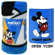 Mickey Mouse 30392100 45 x 60 in. Friends Fleece Throw