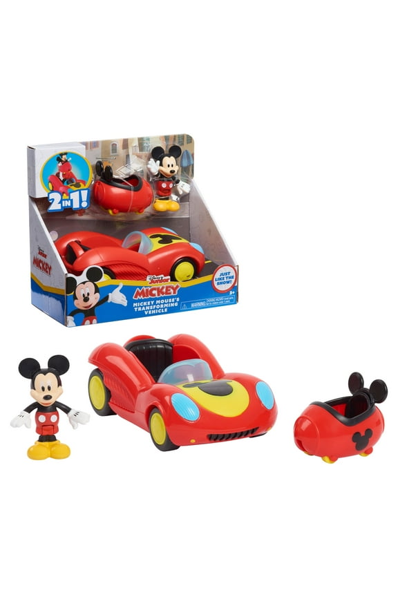 38717 Disney Junior Funhouse Transforming Vehicle, Red