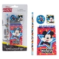 thumbnail image 1 of Mickey Mouse 4pc Study Kit- Eraser, Sharpener, 25 sheet memo pad, No.2 lead real wood, 1 of 1
