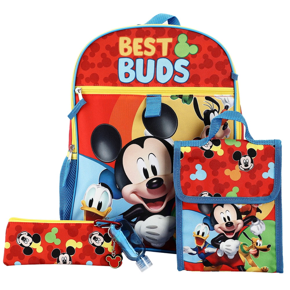Mickey Mouse 6 Piece Backpack Set