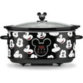 thumbnail image 1 of Disney Mickey Mouse 7-Quart Digital Slow Cooker with Sound - Food Warmer for Dips, Soup & More - Slow Cooker with Removable Stoneware - Kitchen Essential for Parties, 1 of 5