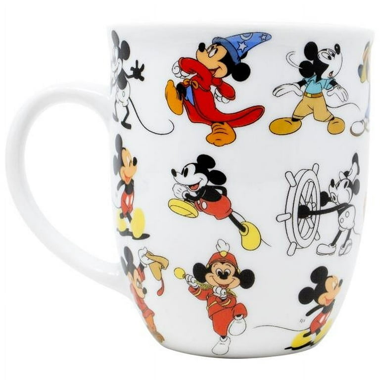 Mickey Mouse 855511 11 oz Disney Mickey Mouse Rainbow Aura Mug, 1