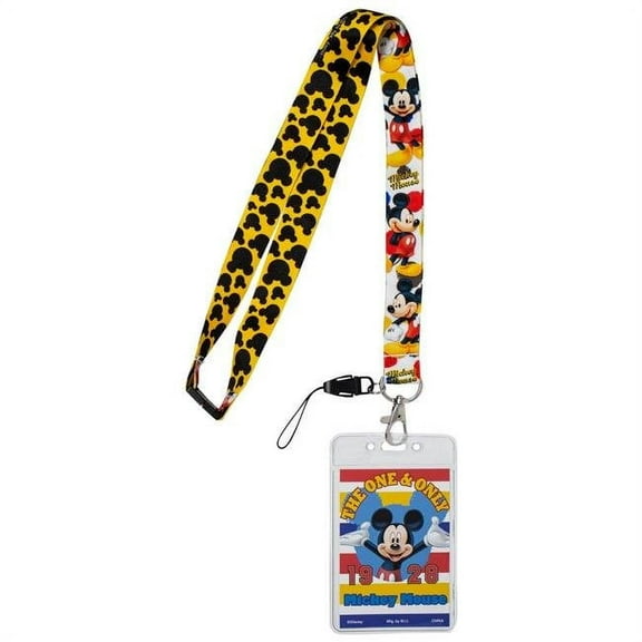 Mickey Mouse 806446 Disney Mickey Mouse Lanyard with Card Holder