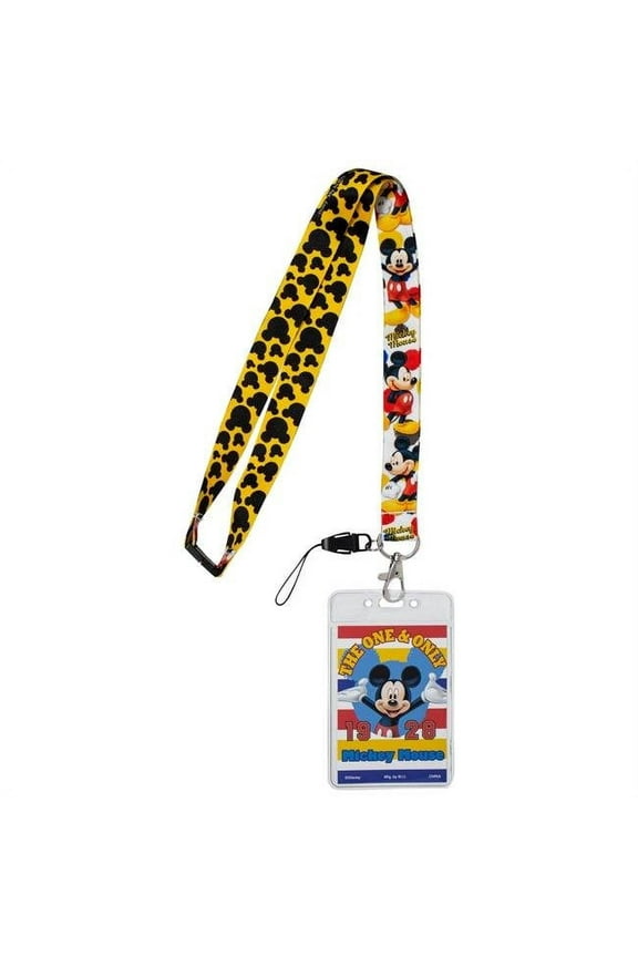 Mickey Mouse 806446 Disney Mickey Mouse Lanyard with Card Holder
