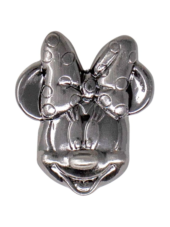 Disney Minnie Mouse Head Pewter Lapel Pin