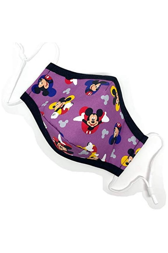 Mickey Mouse ADULT Face Mask - Purple - Maskara by BengC