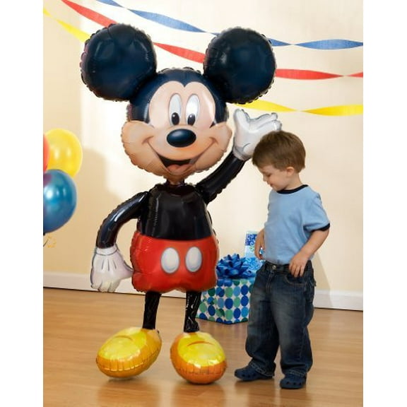Mickey Mouse Airwalker 52" Inch Jumbo Foil Mylar Birthday Balloon