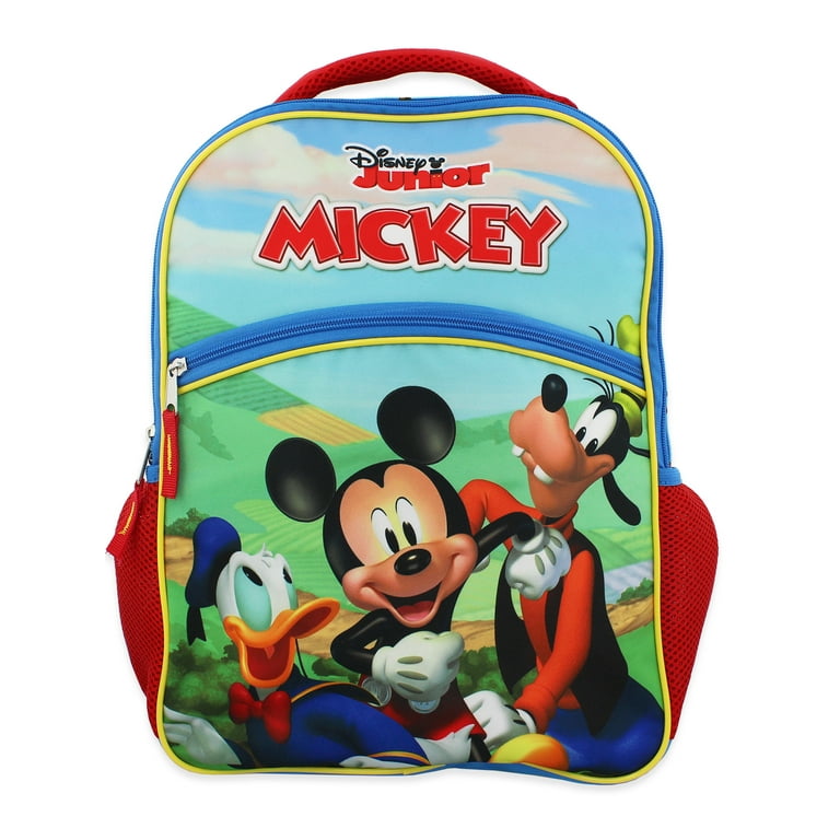 Mickey and Minnie Cartoon Backpack School Bag,Back to School Bags  ,Christmas Gifts for Kids，Mickey and Minnie Backpack