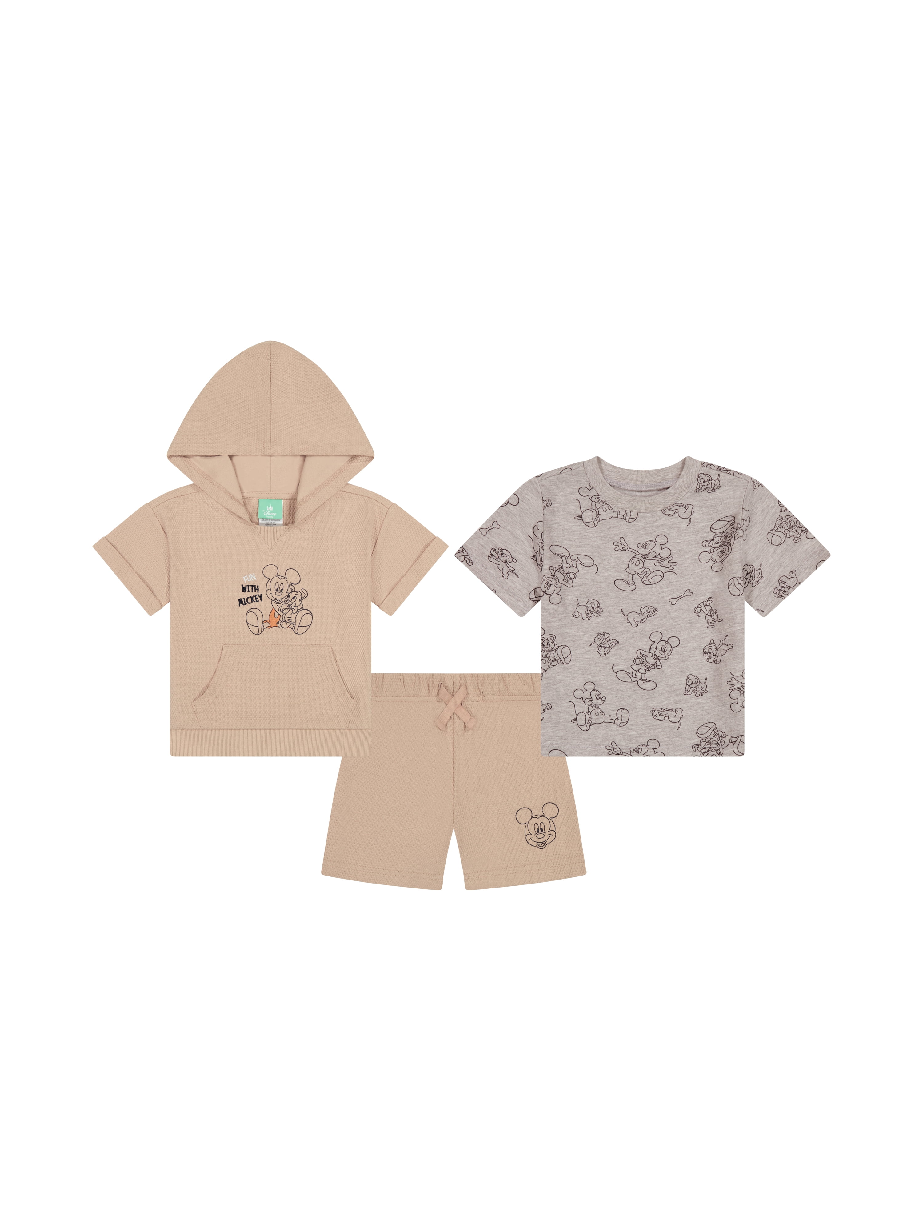 Character Baby Boy Short Set, 3 Piece, Sizes 0-24 Months