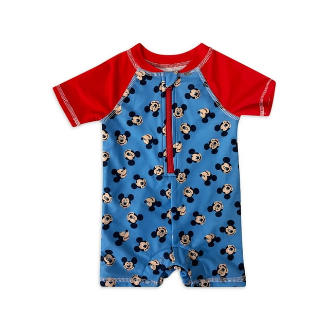 Mickey Mouse Baby Boy OnePiece Rash Guard