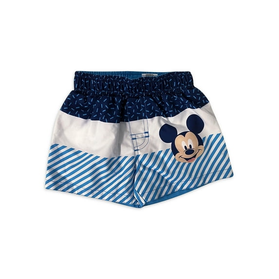 Mickey Mouse Baby Boy Swim Trunks, 0M-12M