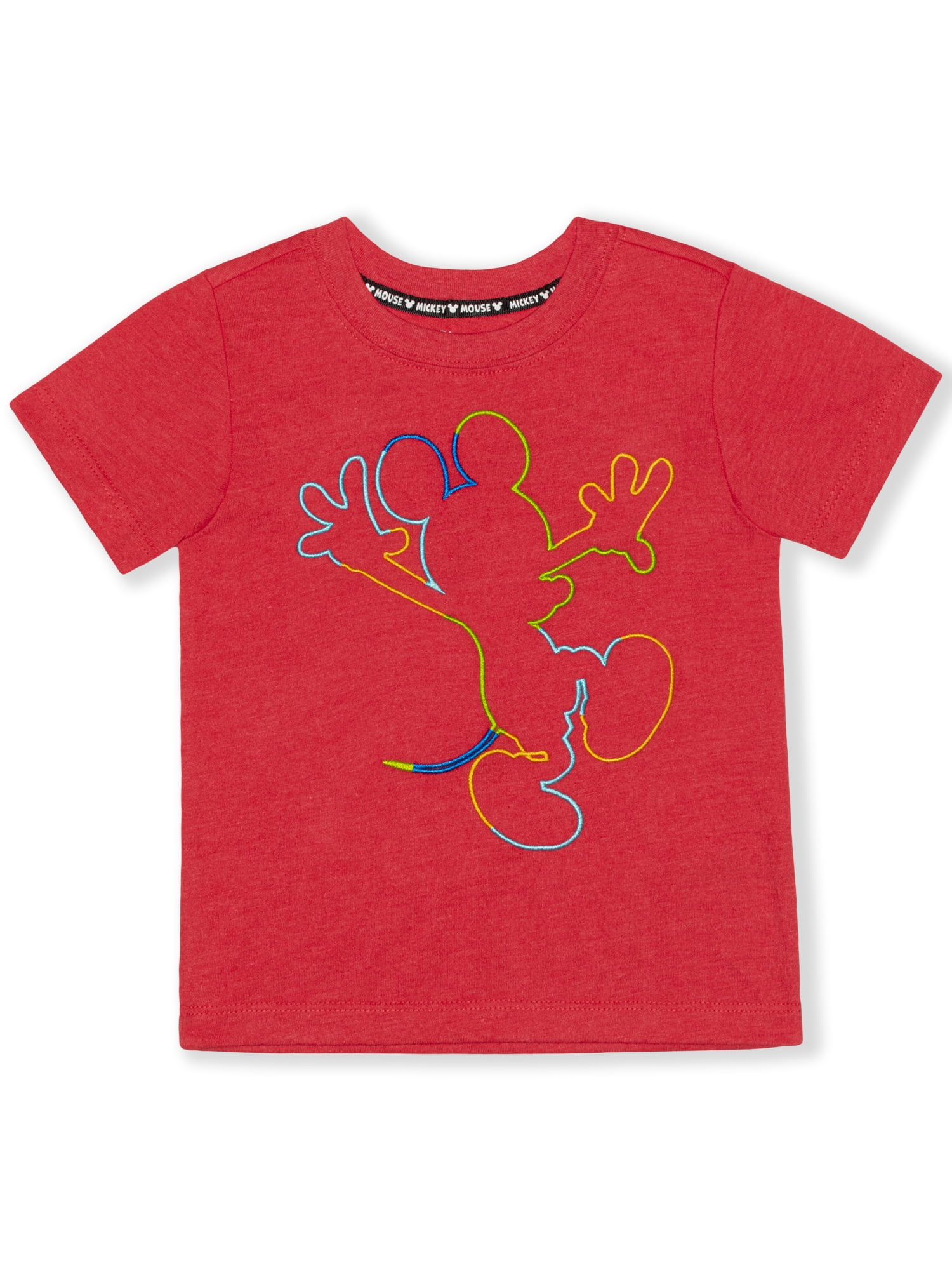 Disney Mickey Mouse Toddler Boy Short-Sleeve T-Shirt 12M-5T