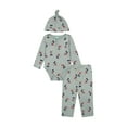 thumbnail image 1 of Mickey Mouse Baby Boys 3 Piece Rib Pant Set, Sizes 0-24M, 1 of 6