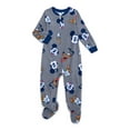 thumbnail image 1 of Mickey Mouse Baby Boys and Toddler Boys Blanket Sleeper Pajamas, One-Piece, Sizes 12M-5T, 1 of 3