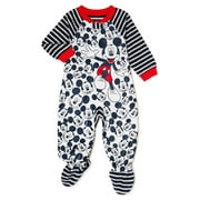 Mickey Mouse Baby & Toddler Boy Blanket Sleeper, Sizes 12M-5T