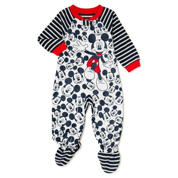 Mickey Mouse Baby & Toddler Boy Blanket Sleeper, Sizes 12M-5T