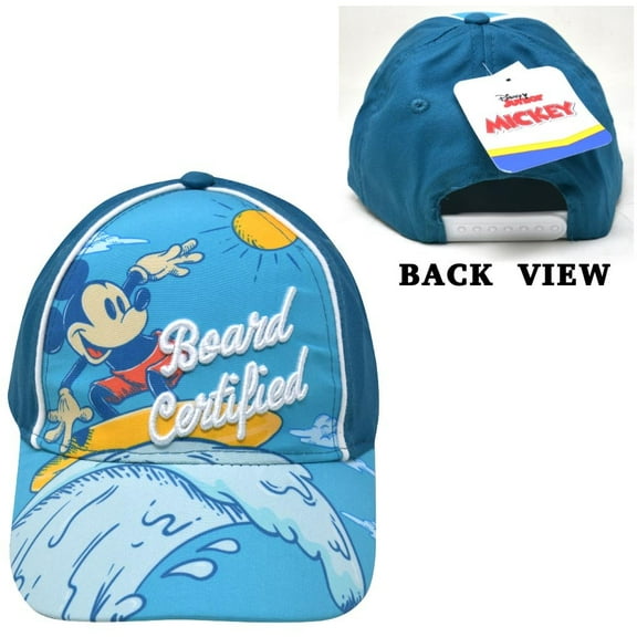 Mickey Mouse Baseball Cap Hat- LIGHT BLUE