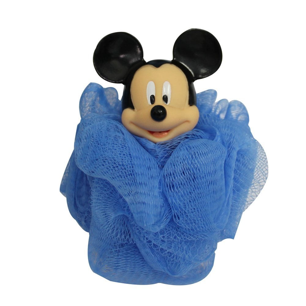 Mickey Mouse Bath Pouf / Loofah - Walmart.com