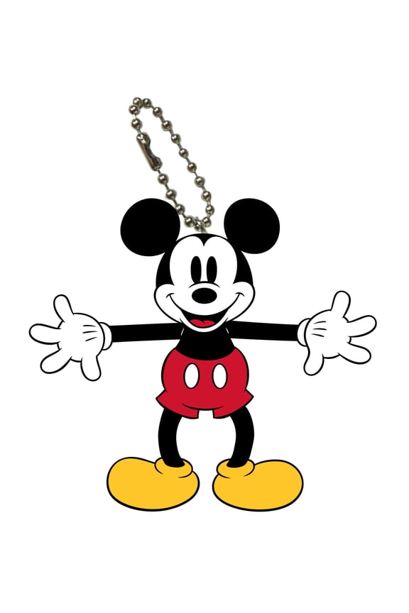 Mickey Mouse Bendable Keychain Mickey Retro