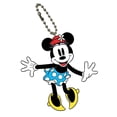 thumbnail image 1 of Mickey Mouse Bendable Keychain Minnie Retro, 1 of 1