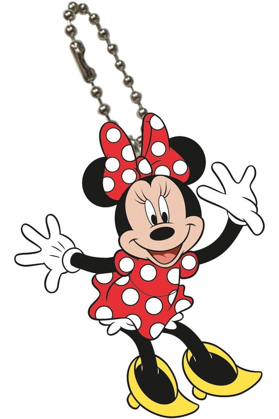Mickey Mouse Bendable Keychain Minnie