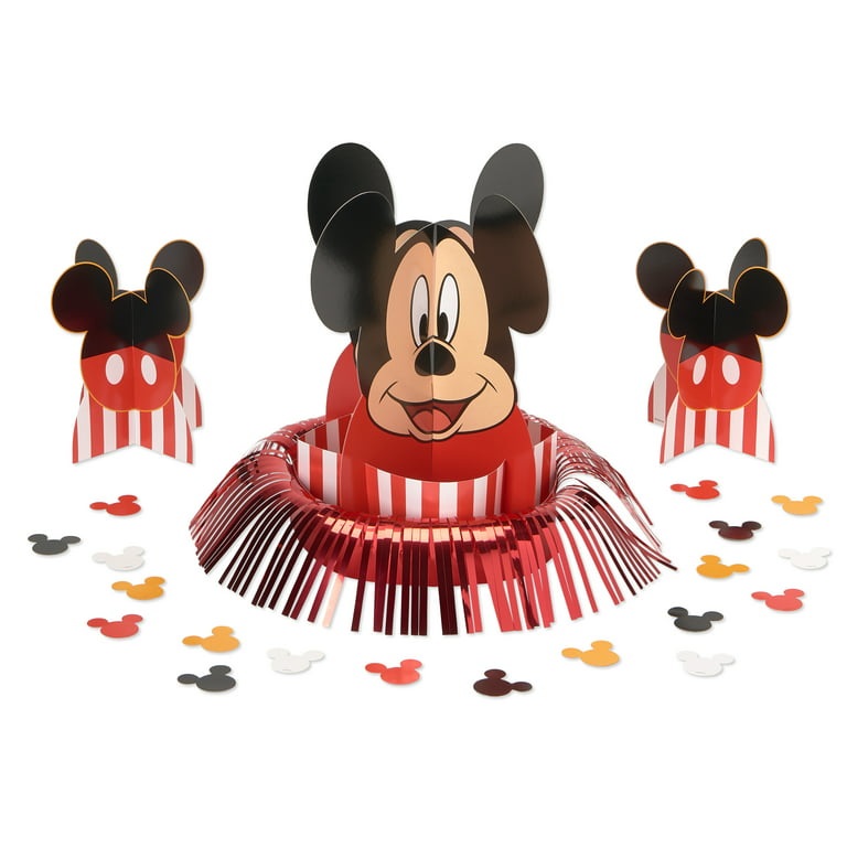 Mickey Mouse Birthday Party Table Decoration Kit