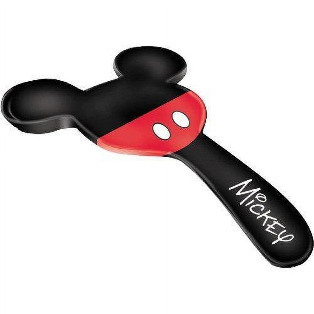 Mickey Mouse Black Ceramic Kitchen Spoon Rest - image 1 of 1