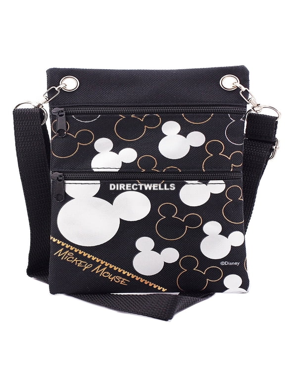 Mickey Mouse Black Silver Mini Shoudler Bag