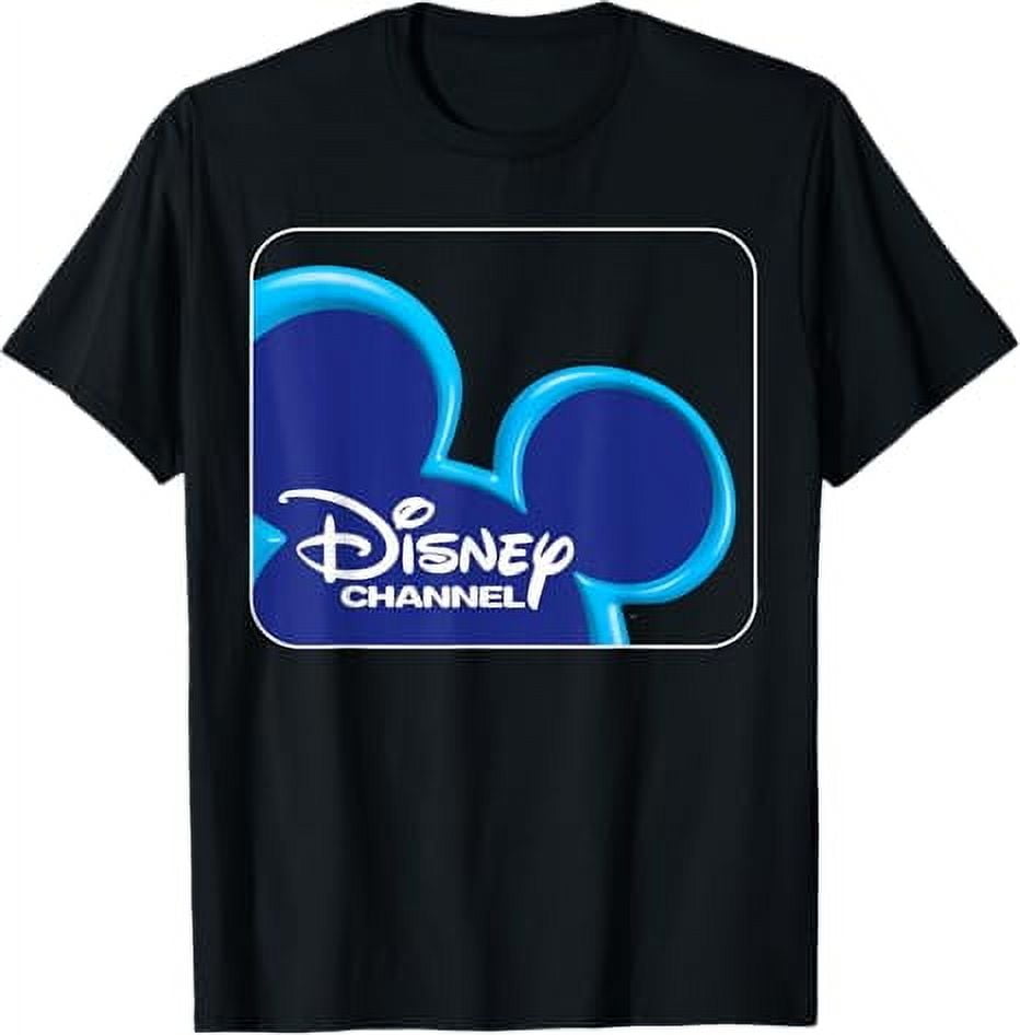 Mickey Mouse Blue Retro 2000s Logo TShirt