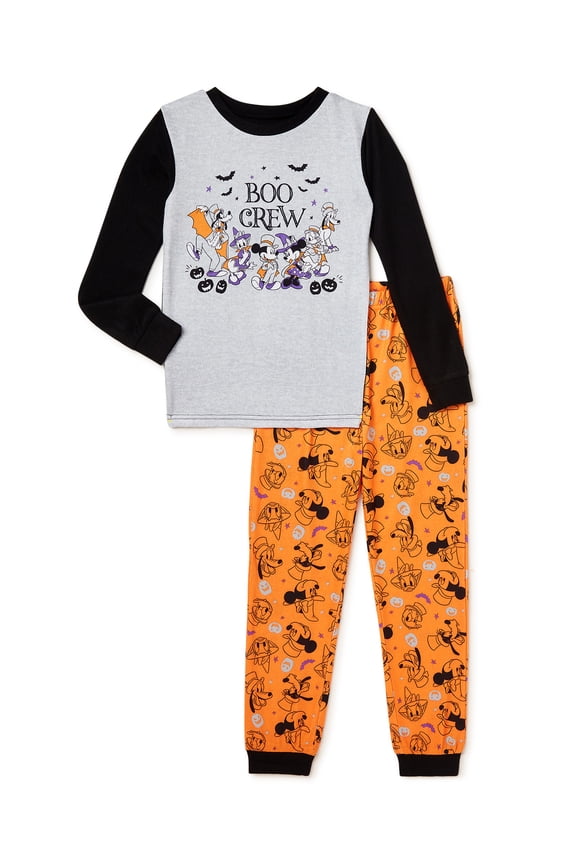 Boys Long Sleeve Long Leg Halloween Pajama Set, 2-Piece, Sizes 2-10