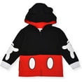 thumbnail image 1 of Mickey Mouse Boys Single Roleplay Zip Up Hoodie, Infant, 1 of 2
