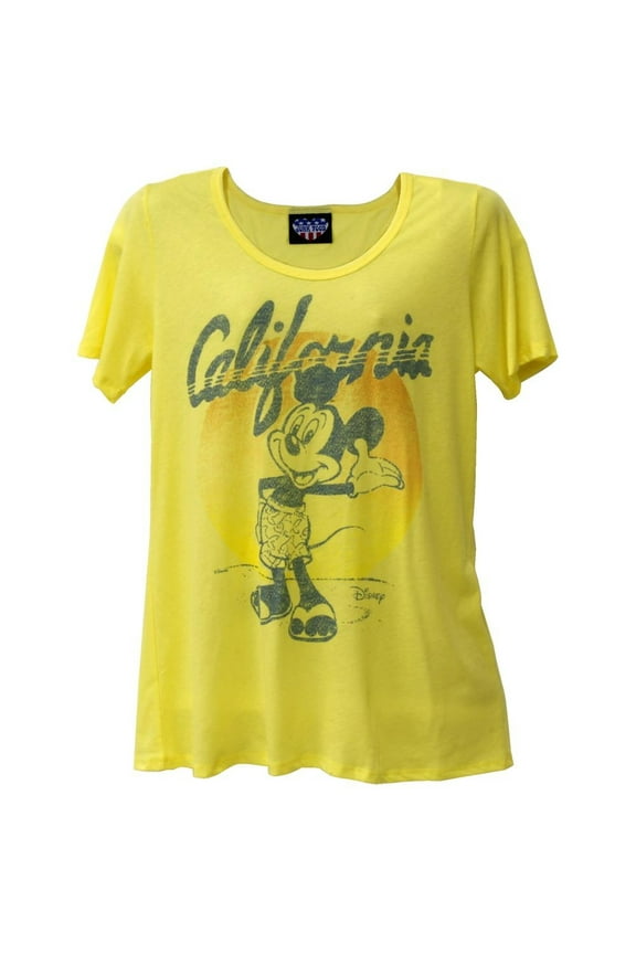 - California Mickey Juniors Boyfriend T-Shirt