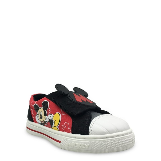 Mickey Mouse Cap Toe Casual Sneaker (Toddler Boys)