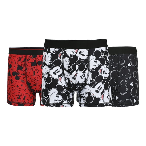 Mickey Mouse Classic All-Over Print Men's Boxer Briefs Multipack (3 Pack)