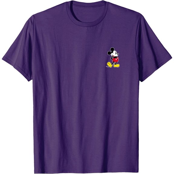 Mickey Mouse Classic Small Pose DTG Print Unisex T-Shirt
