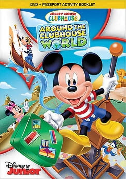 Disney Mickey Mouse Clubhouse: Around The Clubhouse World DVD PAL REGION  2,4,5