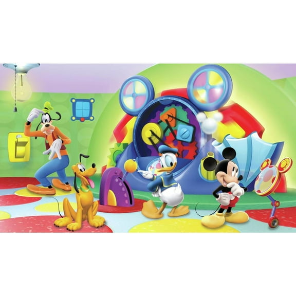 Mickey Mouse Clubhouse Capers XL Spray and Stick Wallpaper Mural