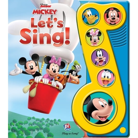 Pre-Owned Disney Junior Mickey Mouse Clubhouse: Let's Sing! Sound Book (Board Book)