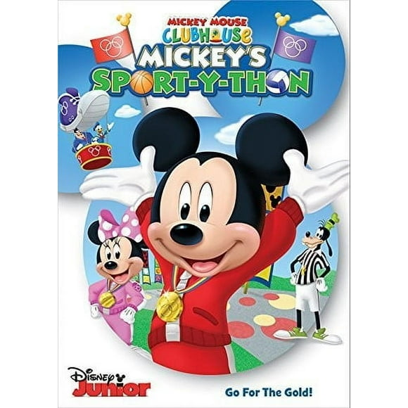 Mickey Mouse Clubhouse: Mickey's Sport-Y-Thon (DVD), Walt Disney Video, Animation