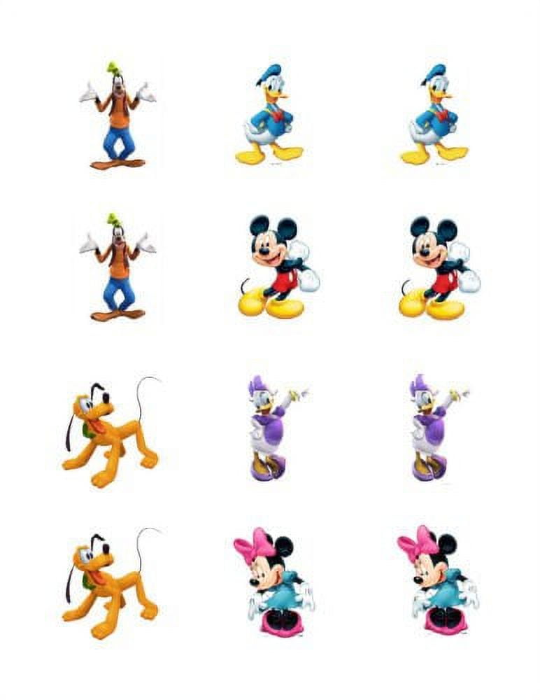 Mickey Mouse Clubhouse edible cupcake toppers - Walmart.com