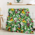 thumbnail image 1 of Mickey Mouse Dear Santa Disney Kids Silk Touch Throw Blanket, 50 x 70 inches Green, 1 of 7