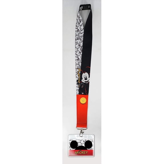 Mickey Mouse Deluxe ID Badge Lanyard