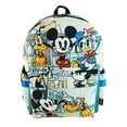 thumbnail image 1 of Mickey Mouse Deluxe Oversize Print Large 16" Backpack with Laptop Compartment - A19757, 1 of 4